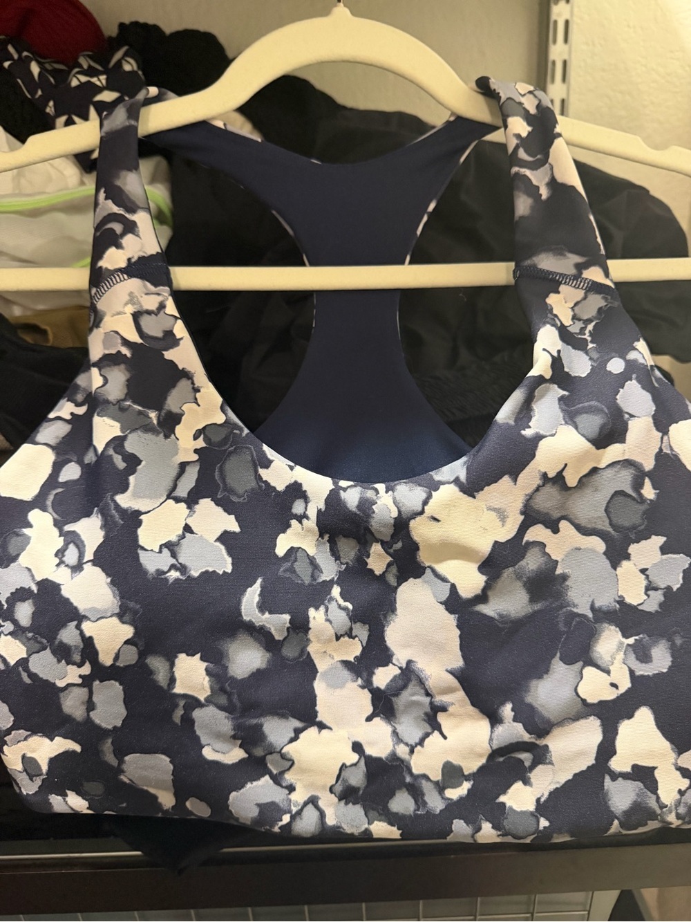 OldNavy Floral Racerback sports bra